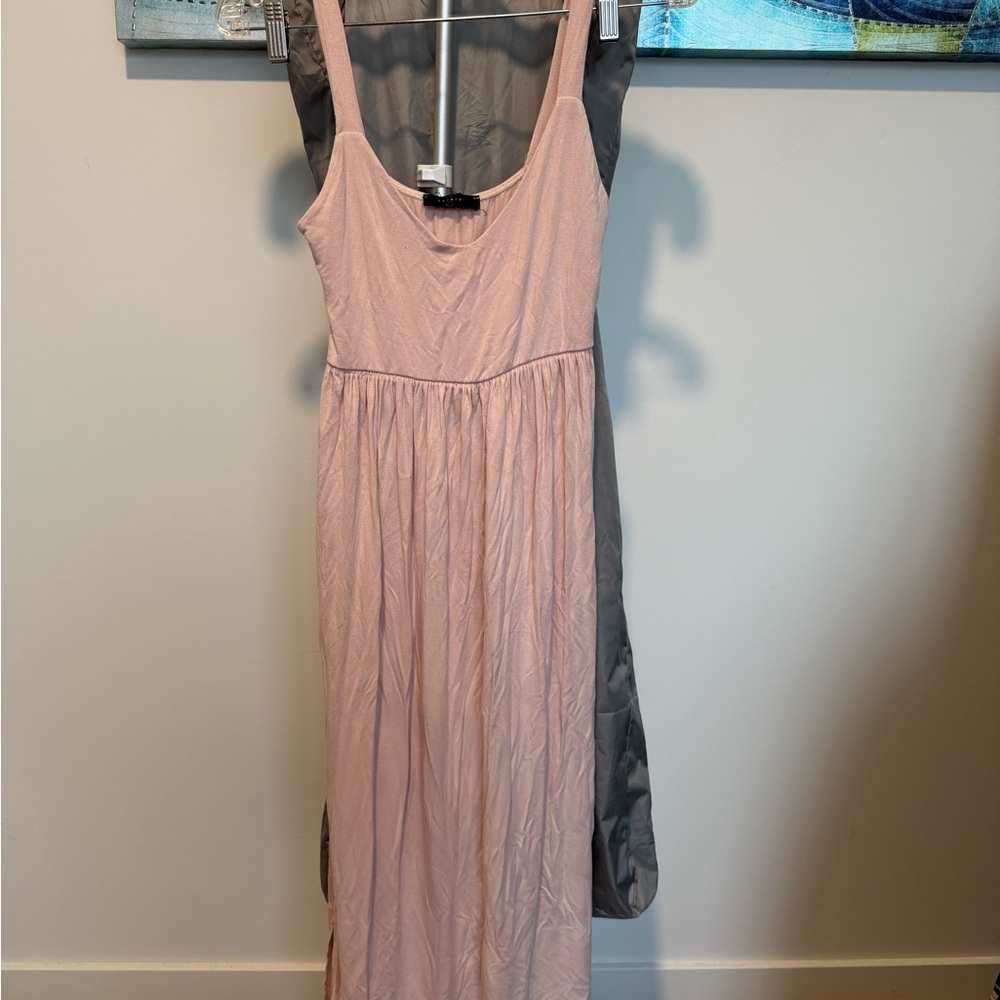 21 Saints Elegant Soft Pink Dress